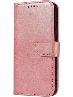 Θήκη Book Case για Apple iPhone 15 Plus Ροζ-Χρυσό