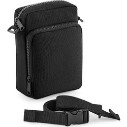 BagBase BG241 ModulR 1 Litre Multipocket Ανδρική Τσάντα Μαύρη