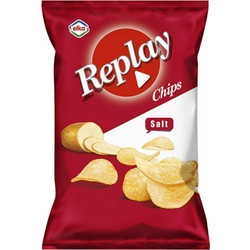 Replay Κυματιστά Πατατάκια Με Αλάτι 75gr (74-0214)