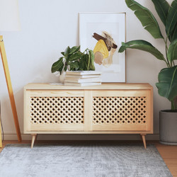 vidaXL Πορτάκια με Πλέγμα 2 Τεμ. 59,5x39,5 εκ. από Μασίφ Ξύλο Πεύκου 372789