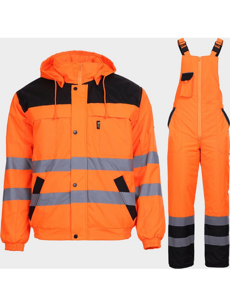 COLLINS HV ORANGE WINTER Σετ υψηλής ορατότητας