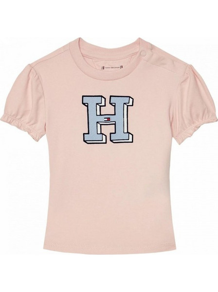 Tommy Hilfiger Baby Ithaca H Tee s/s KN0KN01873 TJQ Whimsy Pink Ροζ (Ροζ)