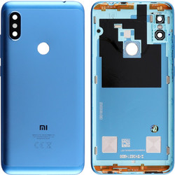 XIAOMI REDMI NOTE 6 PRO BATTERY COVER +CAMERA LENS BLUE 3P OR