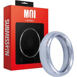 Moi Amsterdam Mr. Gibbous 50 Cock Ring Δαχτυλίδι Πέους Μεταλλικό Ασημί