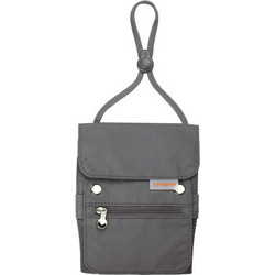 Samsonite 45560-1374 Kangaroo Neck Pouch, Τσαντάκι Λαιμού για Έγγραφα, Γκρι