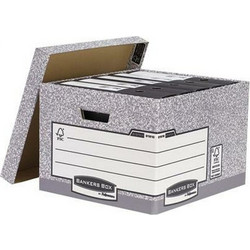 Πλαίσιο αρχείου Fellowes Bankers Box Γκρι Din A4 29,4 x 38,7 x 44,5 cm