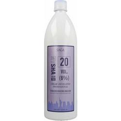 Saga Nysha Cream Developer Οξυζενέ Μαλλιών 6% 20Vol 1lt