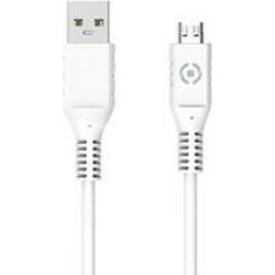 Καλώδιο Micro USB Celly RTGUSBMICROWH Λευκό 1 m
