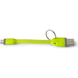 Καλώδιο Micro USB Celly USBMICROKEYGN 0,12 m Πράσινο
