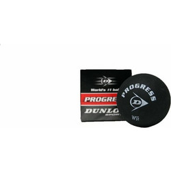 Μπάλα Σκουός Dunlop Progress Μαύρο Κόκκινο