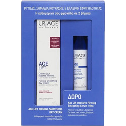Uriage Age Lift Smoothing Lift Day Cream 40ml + Anti-Aging Serum 10ml
