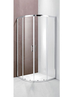 Crown Καμπίνα Οβάλ 4000N R - 404 C1 90x90x185cm -4610901Ν