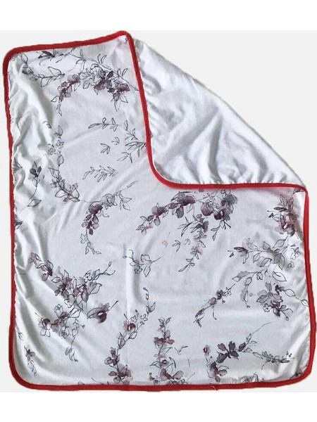 Pennie Baby Hug Branches Κουβέρτα Αγκαλιάς Βαμβακερή 70x90 Λευκή
