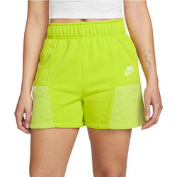 Nike Air Fleece Αθλητικό Γυναικείο Σορτς Lime DM6470-321