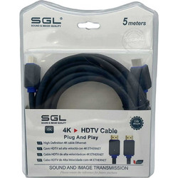Καλώδιο HDMI Male to HDMI Male 5m Black 094724