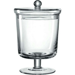 Μπισκοτιέρα Poesia Ravenna 018613L 16x25cm Clear Leonardo Γυαλί