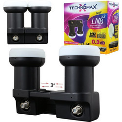 TECHNOMAX Universal multifeed MONOBLOK LNB