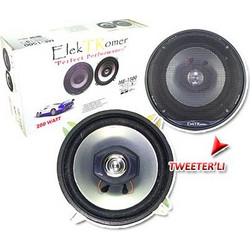 Elektromer ME-1500 Σετ Ηχεία Αυτοκινήτου 5.25" 2 Δρόμων 20W RMS