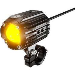 Kewig K10 Σετ 2τμχ Προβολάκια Αλουμινίου 60W Αδιάβροχα Dual Light 6000k Universal 12-15V