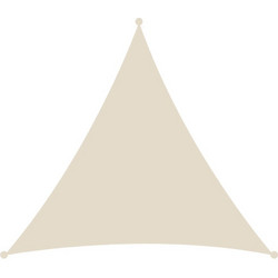 Τρίγωνο πανί σκίασης 230gsm 5x5x5μ. Άμμου