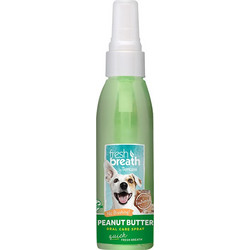 Tropiclean Oral Care Spray με Φυστικοβούτυρο 118ml