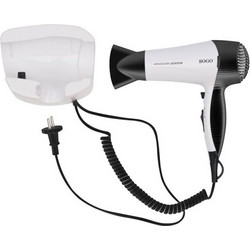 Sogo SEC-SS-3645 Eπαγγελματικό Πιστολάκι με Βάση 2000W Λευκό Μαύρο