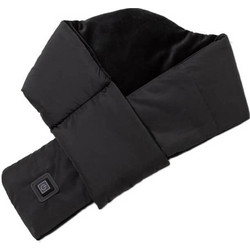 Smart Heating Scarf Μαύρο