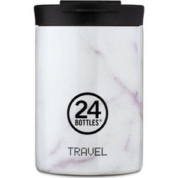 24Bottles Travel Tumbler Carrara 350ml