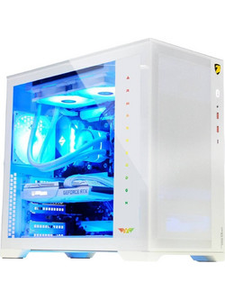 Armaggeddon Tessaraxx Core 13 Air White Gaming Full Tower Κουτί Υπολογιστή με Πλαϊνό Παράθυρο