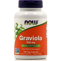 Now Foods Graviola 500mg 100 Κάψουλες