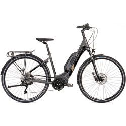 Ideal Futour E509 Γυναικείο Ηλεκτρικό Ποδήλατο Trekking 28" 250W με 9 Ταχύτητες και Δισκόφρενα Μαύρο