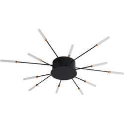 CCC 709-12 LED ΟΡΟΦΗΣ ΜΑΥΡΟ ΑΚΤΙΝΕΣ ARlight 0064185