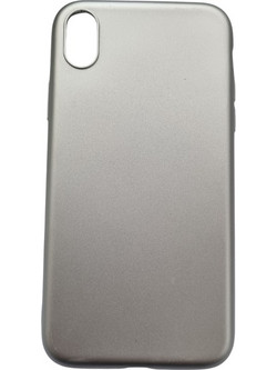 Iphone XR θήκη Σιλικόνης Ασημί