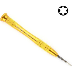 Professional Repair Tool Open Tool 25mm T6 Hex Tip Socket Screwdriver(Gold) (OEM)