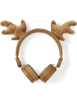 Nedis HPWD4000 Rudy Reindeer Ενσύρματα Παιδικά Ακουστικά On Ear Καφέ