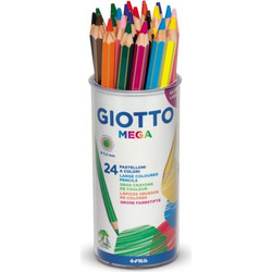 Giotto Mega Ξυλομπογιές Σετ 24τμχ