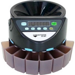 CASH TESTER CC 601 Ηλεκτρονικός καταμετρητής και διαχωριστής κερμάτων Ευρώ
