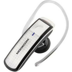 Modecom MC-11B Ακουστικό Bluetooth In Ear White