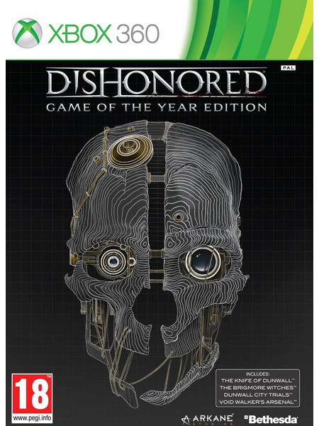 Dishonored Game Of The Year Edition Xbox 360