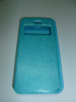 Iphone 5C Gel TPU Θήκη Ημιδιαφανής Ανοιχτό Μπλέ I5CGTCTLB OEM