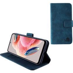 LIME ESSENTIAL ΘΗΚΗ XIAOMI REDMI NOTE 12 4G 6.67in MAGNET BOOK STAND CLIP DARK BLUE LIME SUCCESSORIES