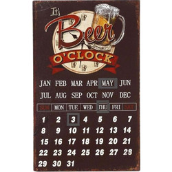 Ημερολόγιο Beer O'Clock 40εκ LOG414 Espiel