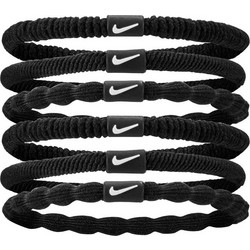 NIKE FLEX HAIR TIE 6PK N.100.9194-091 Μαύρο
