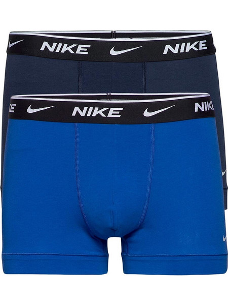 Nike Ανδρικά Μποξεράκια Μπλε 2Pack (KE1085-IEV)