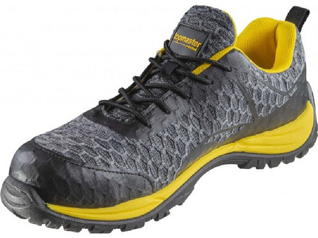 Top Master Flyknit Αθλητικά Παπούτσια Ασφαλείας S1 Κίτρινα Γκρι
