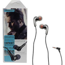 Treqa EP-764 Handsfree In-Ear 3.5mm Silver