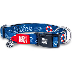 Max & Molly Sailor Κολάρο Σκύλου Μπλε 2x34-55cm