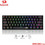Redragon K530 Draconic Pro Ασύρματο Μηχανικό Gaming Πληκτρολόγιο 60% με Custom Brown Διακόπτες RGB Black