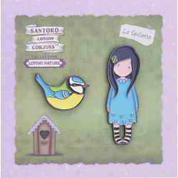 Santoro Pins - Birds Of A Feather 5206021135461