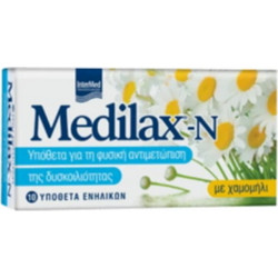InterMed Medilax-N Υπόθετα Ενηλίκων 10τμχ